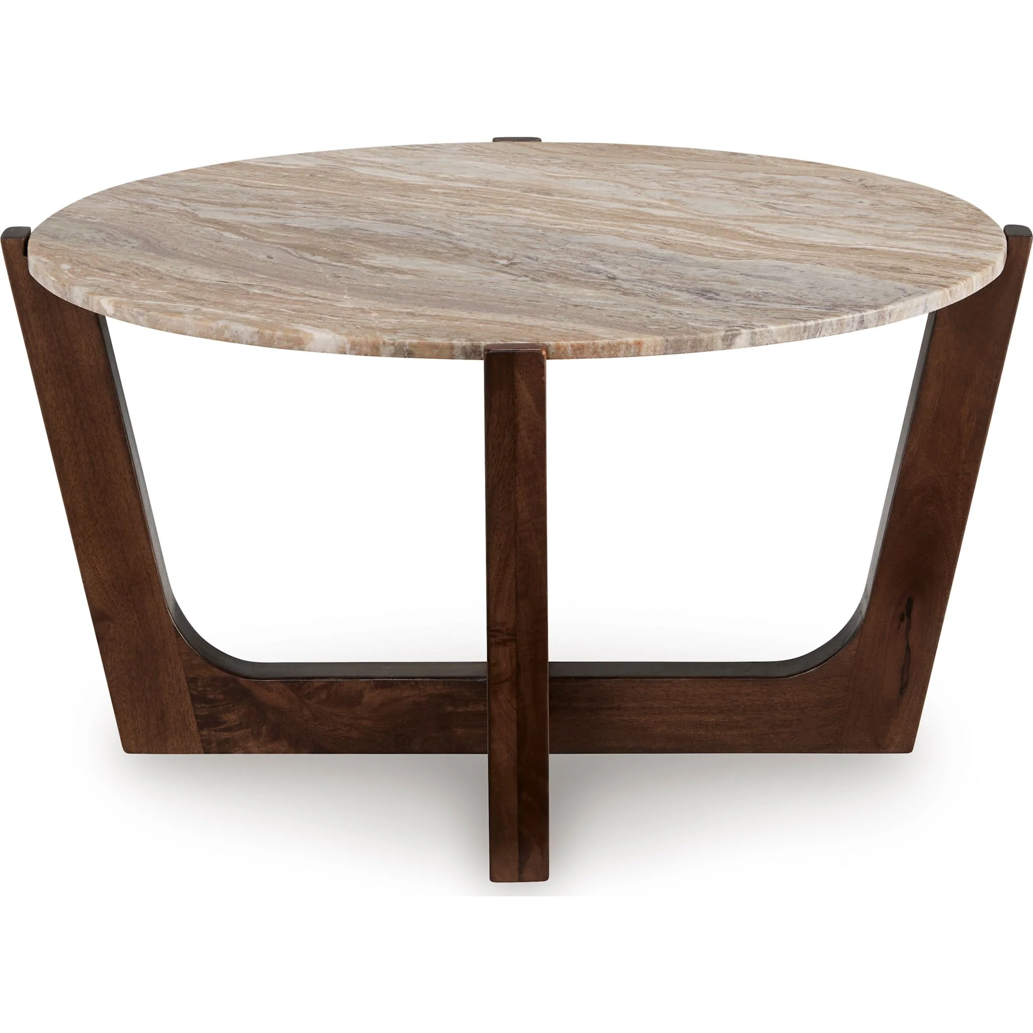 Tanidore Coffee Table - Warm Brown - Image 3