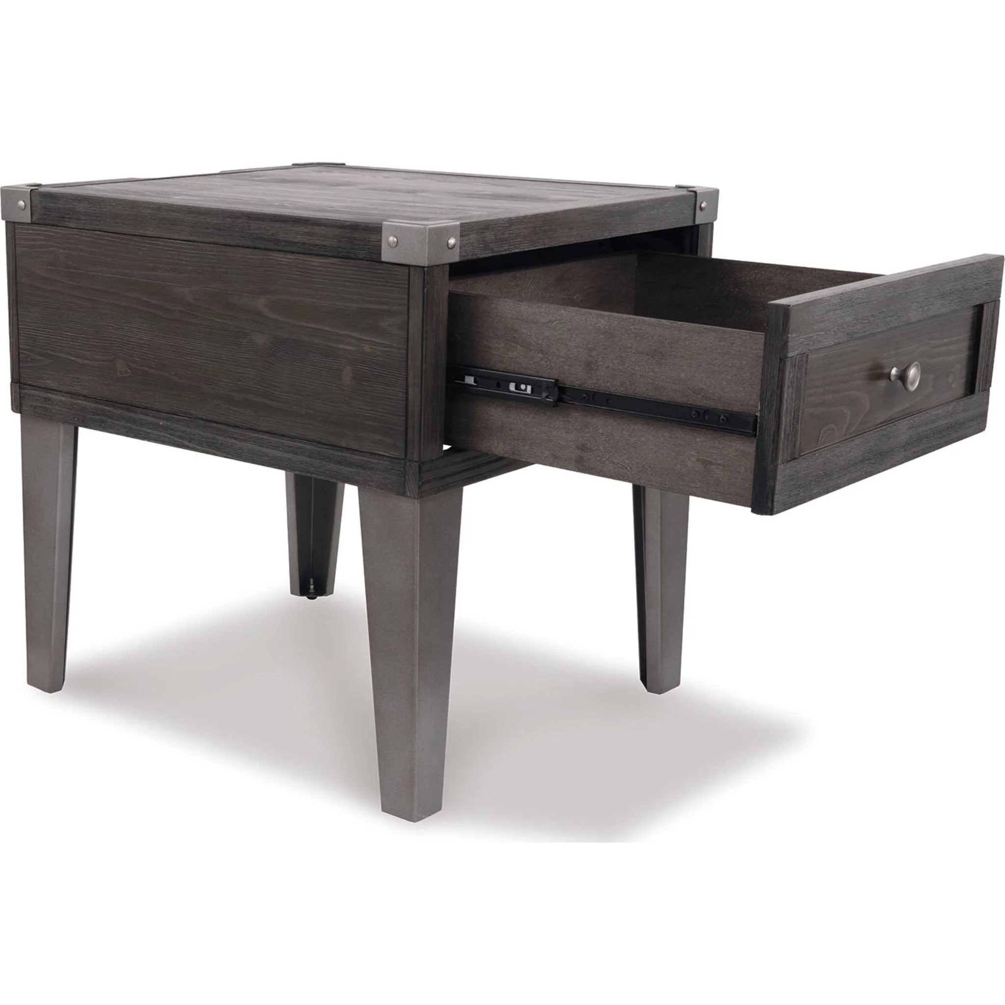 Todoe End Table - Dark Gray - Image 24