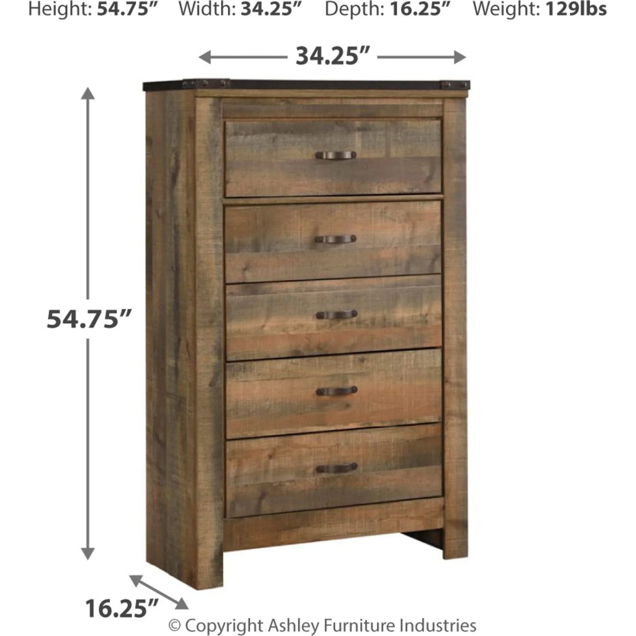Trinell Chest - Rustic - Image 4