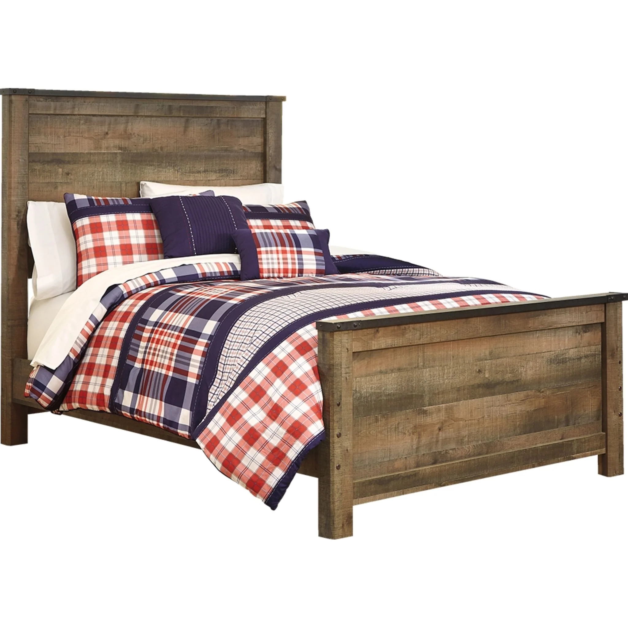 Trinell Panel Bed - Brown - Image 20