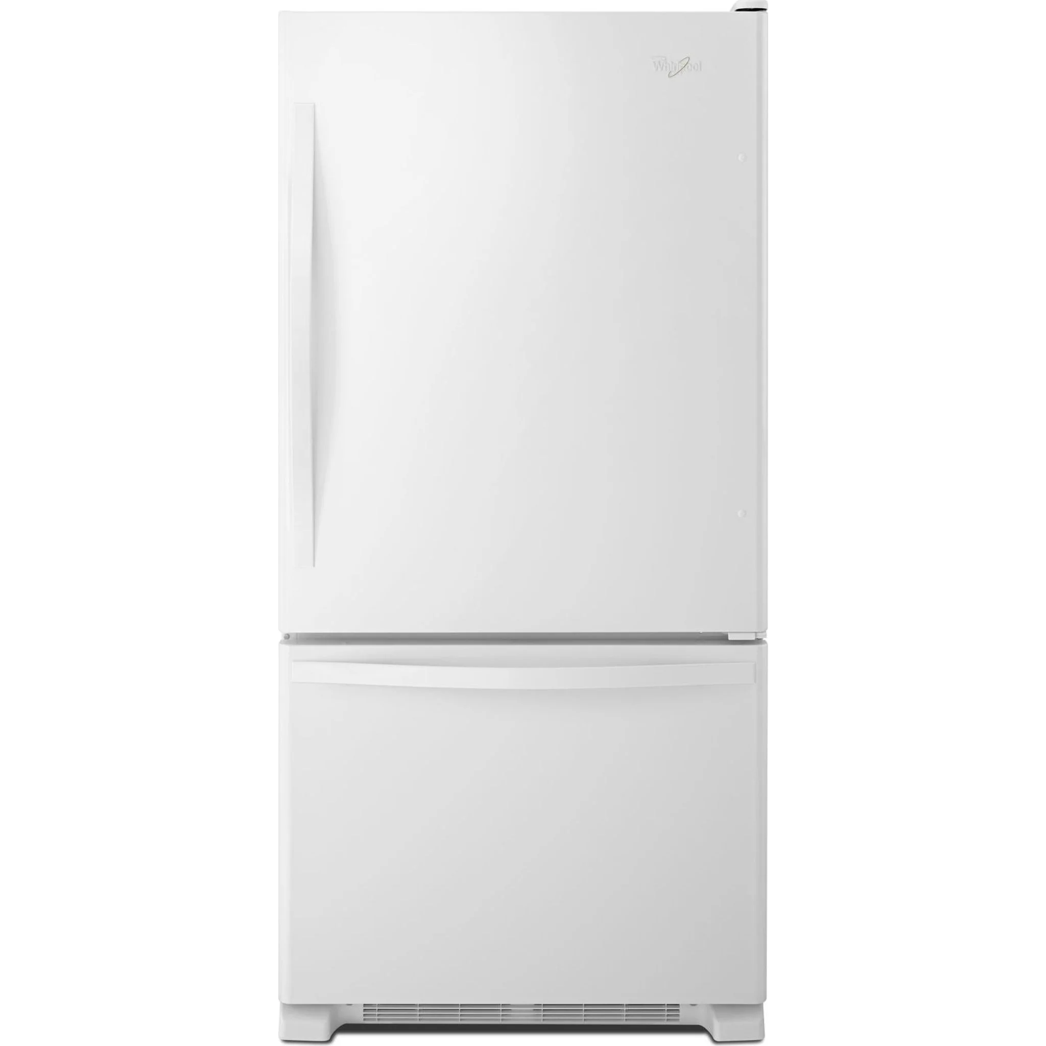 Whirlpool 19 cu. ft. Bottom-Freezer Refrigerator with Freezer Drawer - White (WRB329DFBW) - Image 6
