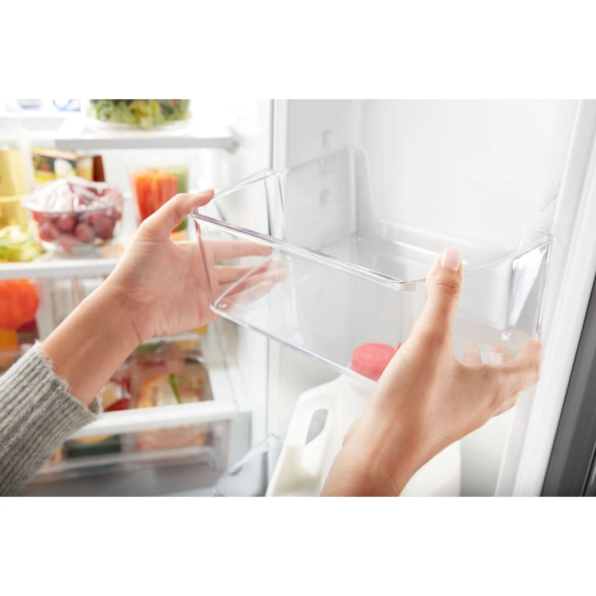 Whirlpool 30-inch Wide French Door Refrigerator - 20 cu. ft. -Stainless Steel (WRF560SMHZ) - Image 16