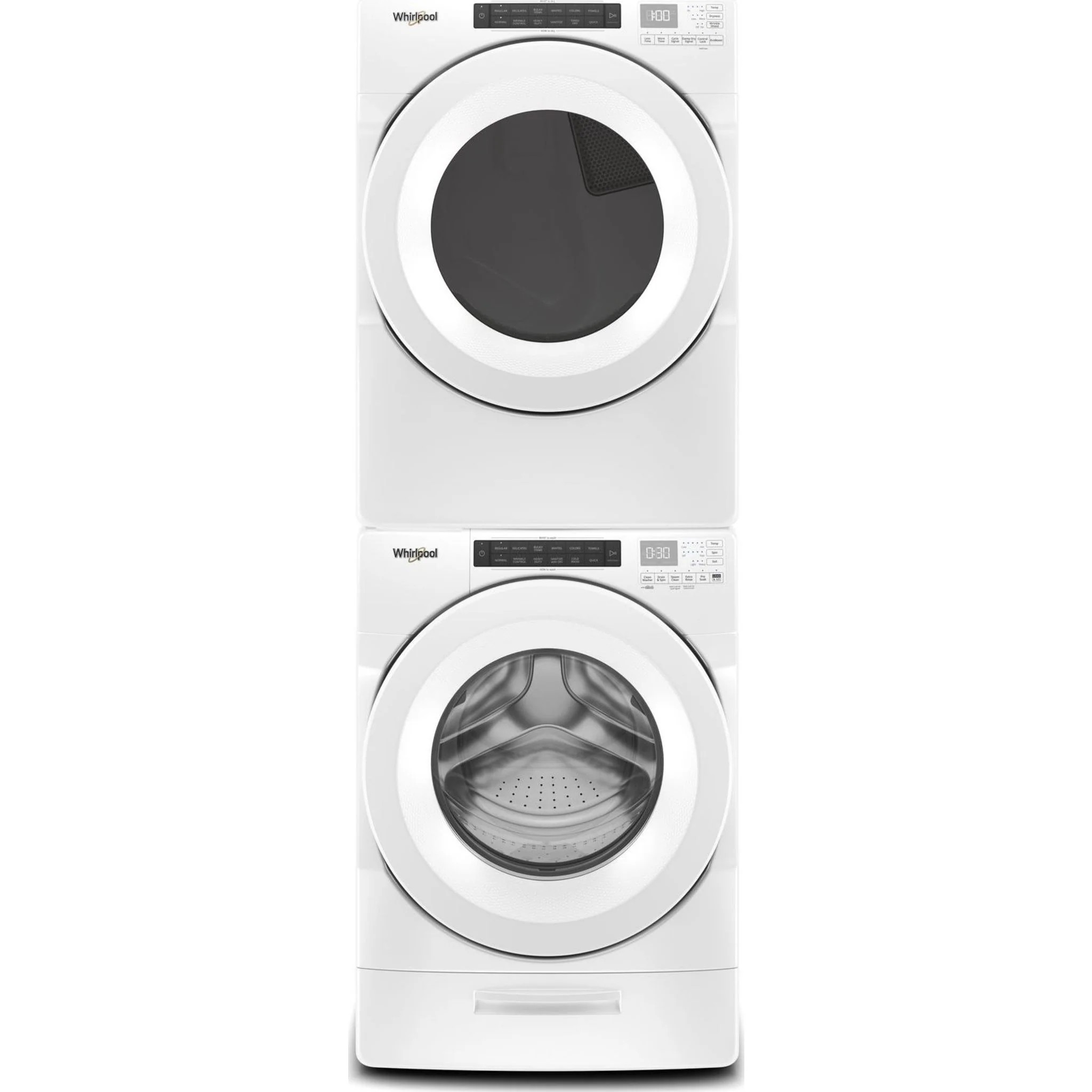 Whirlpool 7.4 cu. ft. Front Load Electric Dryer with Intuitive Touch Controls -White (YWED560LHW) - Image 3