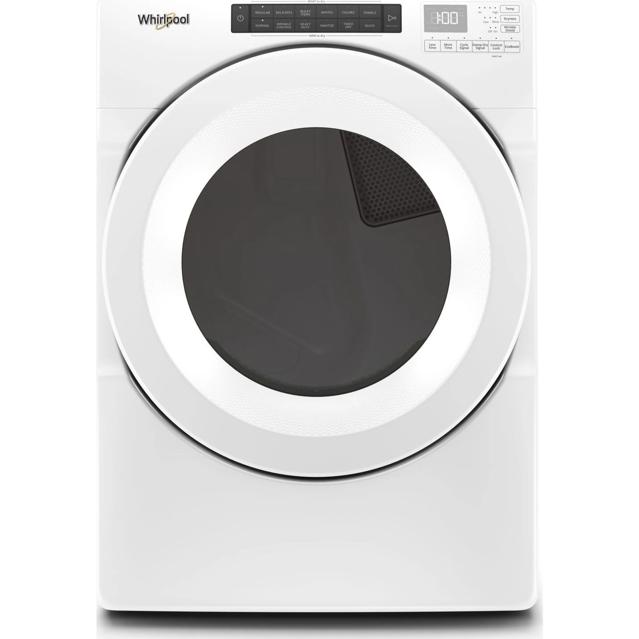 Whirlpool 7.4 cu. ft. Front Load Electric Dryer with Intuitive Touch Controls -White (YWED560LHW) - Image 6