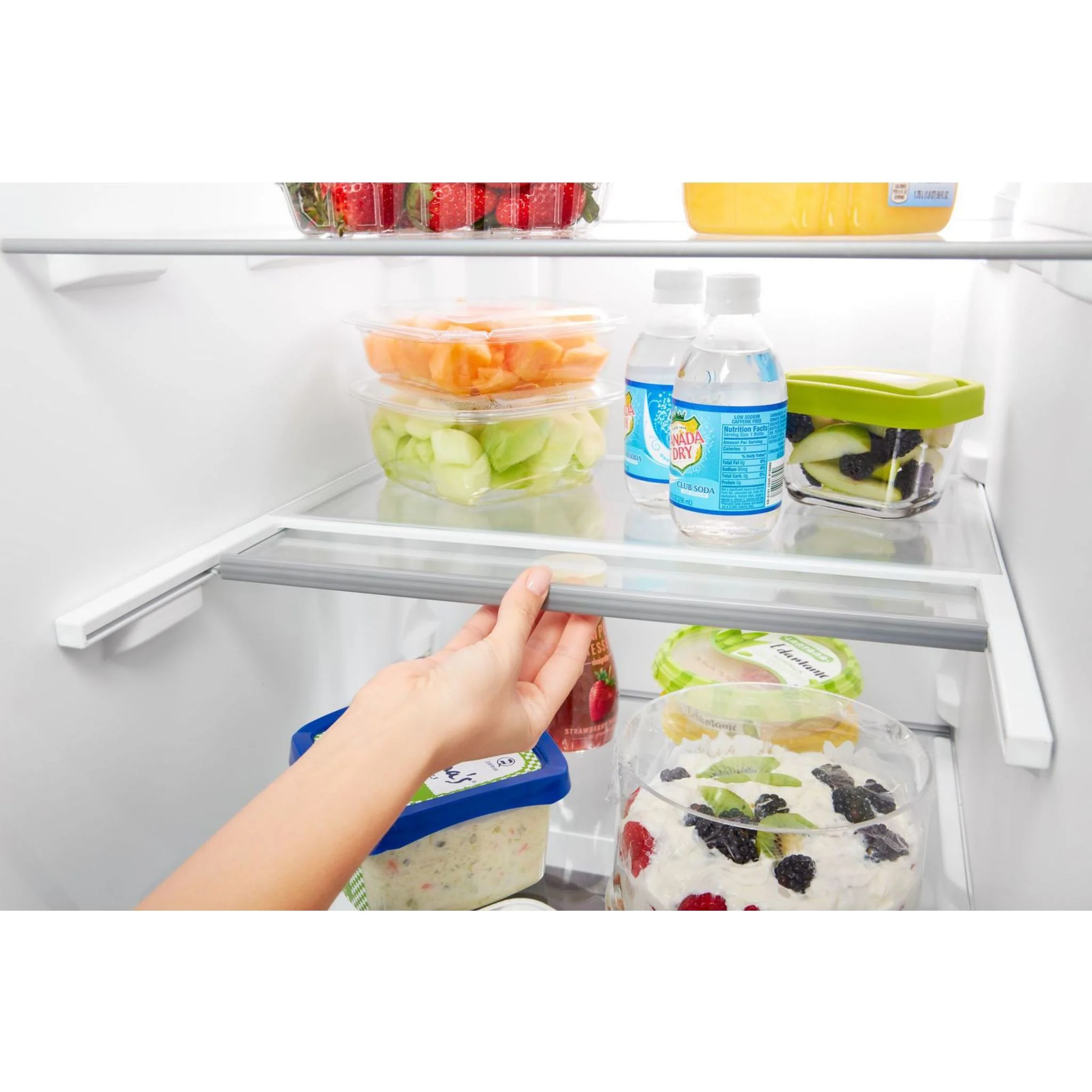 Whirlpool 36-inch Wide Side-by-Side Refrigerator - 25 cu. ft. -Black Stainless (WRS555SIHV) - Image 18
