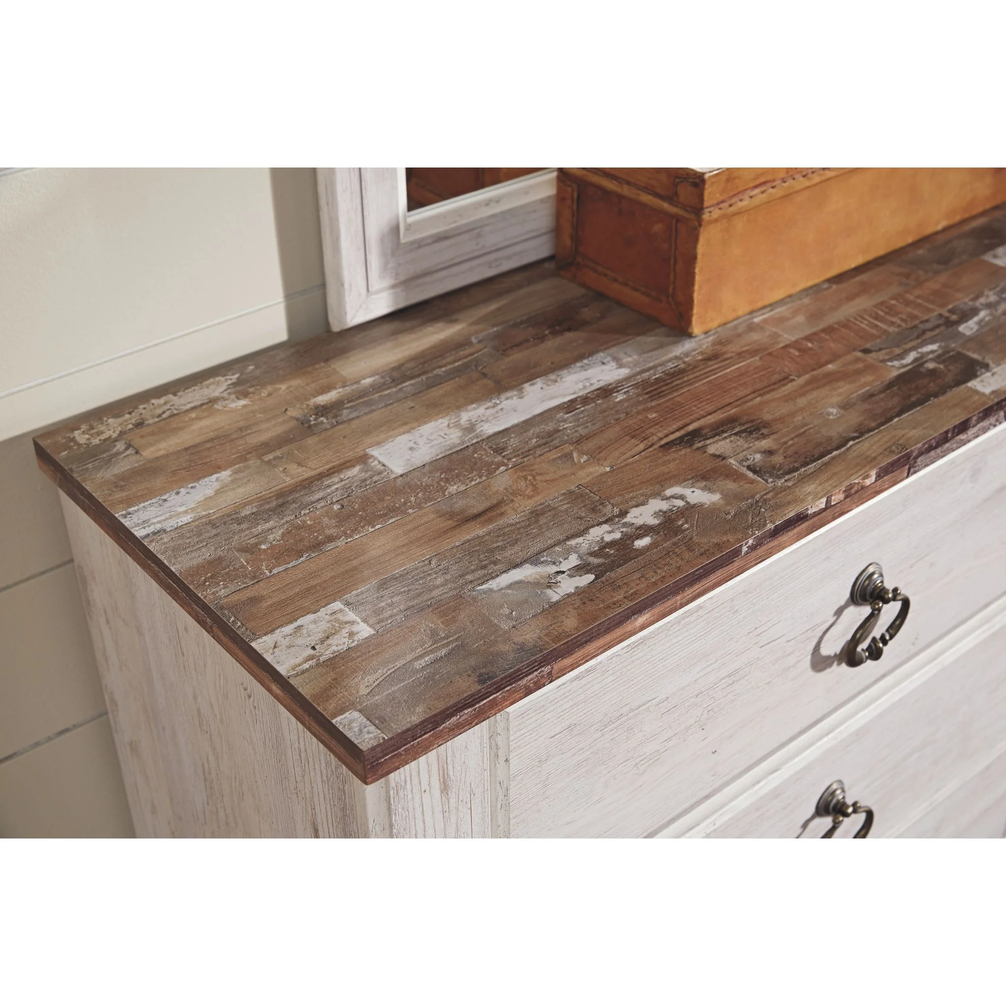 Willowton Chest - White Washed - Image 3